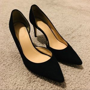 J. Crew Lucie suede pumps